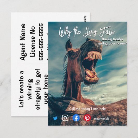 briefkaart met lange adem (Voorkant / Achterkant)