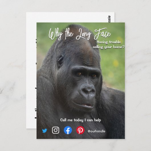 briefkaart met lange adem (Voorkant / Achterkant)