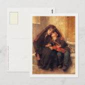 Briefkaart met Léon Bazile Perrault Painting (Voorkant / Achterkant)