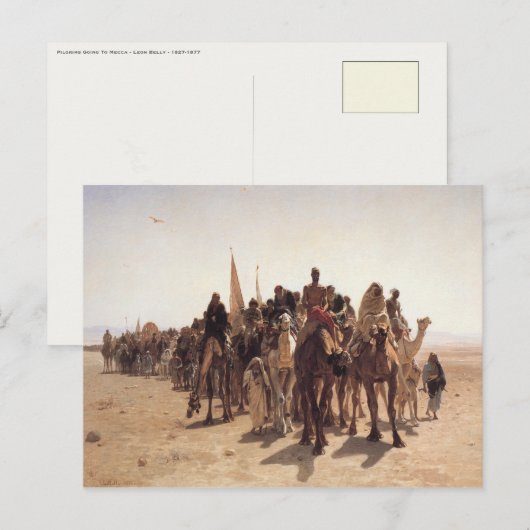 Briefkaart met leongordelverf (Voorkant / Achterkant)