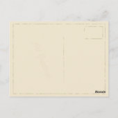  Briefkaart met lezen van zoete meisjes (Achterkant)