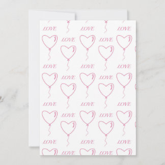 Briefkaart met liefde