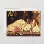 Briefkaart met Lord Frederick Leighton schilderij (Voorkant / Achterkant)