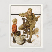 Briefkaart met  Magazine Hoesje Art (Voorkant)