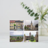 Briefkaart met meerdere Uitzichten (Staand voorkant)