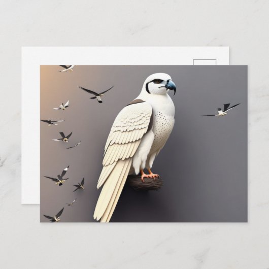 Briefkaart met met met slipstaarten besmeurde kiet (Voorkant / Achterkant)