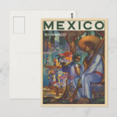  Briefkaart met Mexicaans Poster afdrukken (Voorkant / Achterkant)