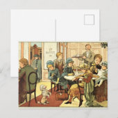  Briefkaart met mooie illustratie (Voorkant / Achterkant)