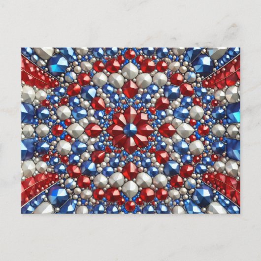 Briefkaart met Nederlands Kleuren Design (Voorkant)