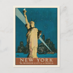 Briefkaart met  New York Poster Print