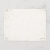 Briefkaart met New York Poster Print (Achterkant)