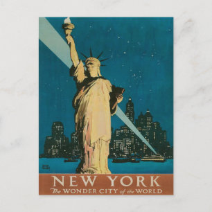 Briefkaart met  New York Poster Print