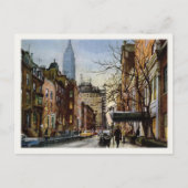 Briefkaart met New Yorks herfstmotief (Voorkant)