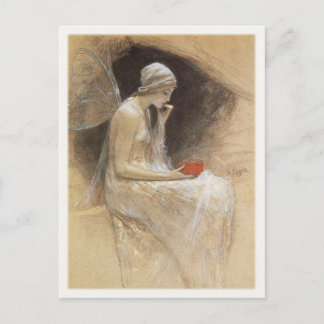 Briefkaart met Nikolaos Gyziz-schilderij