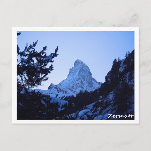 briefkaart met nulpunt (Voorkant)