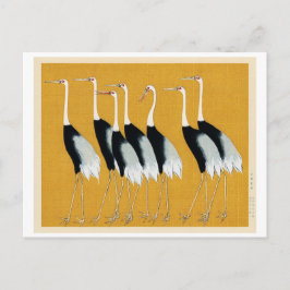 Briefkaart met Ogata Korin-ontwerp
