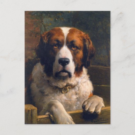 Briefkaart met Otto Eerelman schilderen (Voorkant)