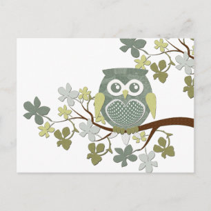 Briefkaart met poolboomkor