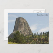 Briefkaart met populaire plaatsen (Voorkant / Achterkant)