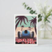 Briefkaart met Poster tegen racisme (Staand voorkant)