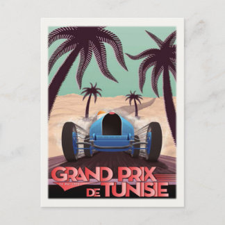 Briefkaart met  Poster tegen racisme