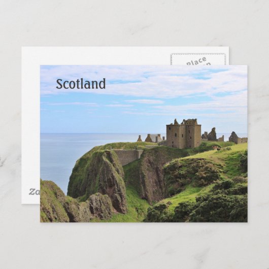 Briefkaart met prachtig kasteel (Voorkant / Achterkant)