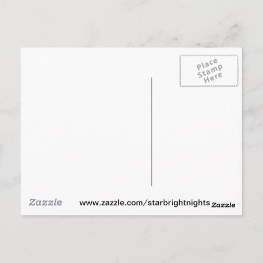 Briefkaart met prachtig kasteel (Achterkant)