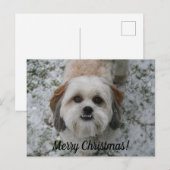 Briefkaart met prettige kerst (Voorkant / Achterkant)