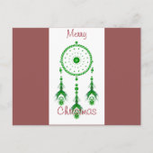 Briefkaart met prettige kerstdrocatcher (Voorkant)