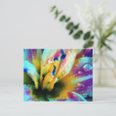 Briefkaart met reliëf (Staand voorkant)