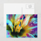 Briefkaart met reliëf (Voorkant / Achterkant)