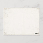 Briefkaart met Retro Lenin Poster Print (Achterkant)