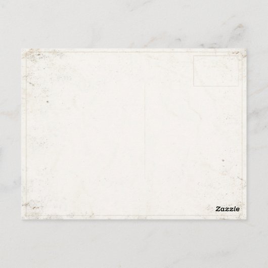 Briefkaart met Retro Lenin Poster Print (Achterkant)