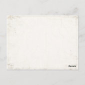 Briefkaart met Retro Lenin Poster Print (Achterkant)