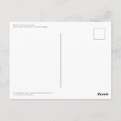 Briefkaart met rode bedekking (Achterkant)