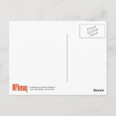 Briefkaart met rode sneeuwvlokken (Achterkant)