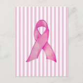 Briefkaart met roze stremmen (Voorkant)