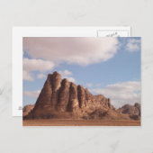 Briefkaart met rumwoestijn (Voorkant / Achterkant)