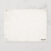 Briefkaart met Russische WWII Propaganda Print (Achterkant)