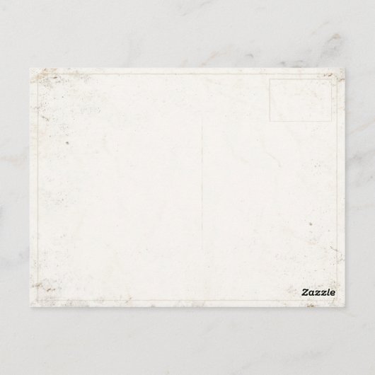 Briefkaart met Russische WWII Propaganda Print (Achterkant)