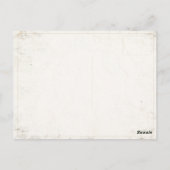 Briefkaart met Russische WWII Propaganda Print (Achterkant)