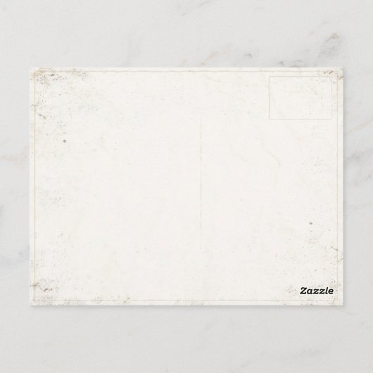 Briefkaart met Santa Cruz Surfer Print (Achterkant)