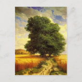 Briefkaart met schilderen van Alexandre Calame (Voorkant)