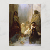 Briefkaart met schilderij van Gustave Dore (Voorkant)
