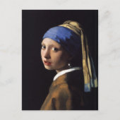 Briefkaart met schilderingen van Johannes Vermeer (Voorkant)