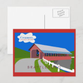 Briefkaart met schroefdraad (Voorkant / Achterkant)