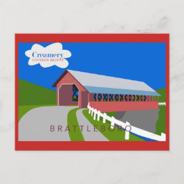 Briefkaart met schroefdraad