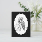 Briefkaart met schroevendraaien in potlood (Staand voorkant)