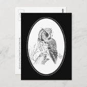 Briefkaart met schroevendraaien in potlood (Voorkant / Achterkant)