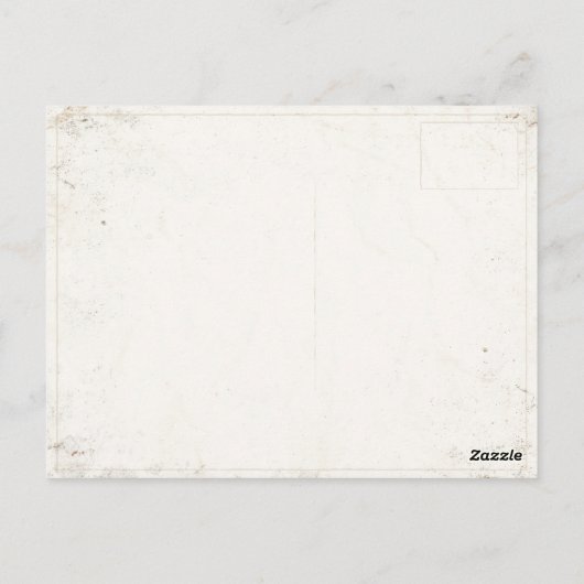 Briefkaart met Ski Resort Print (Achterkant)